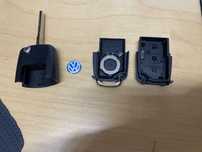 Carcasa Cheie Briceag VW/Volkswagen 3 Butoane
