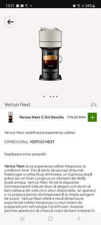 Espressor Nespresso Vertuo Next