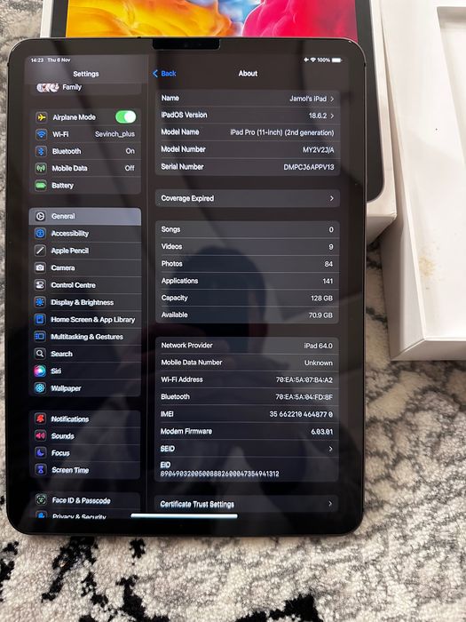 Ipad pro 11 2nd generation