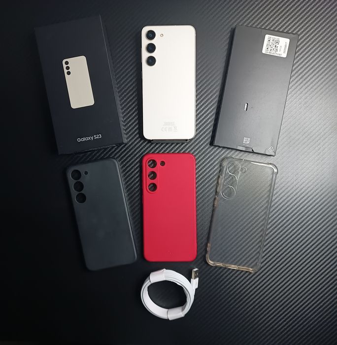 Samsung Galaxy S23, DualSim, 256GB, Cremã