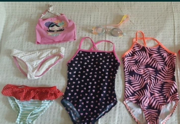 Купальники детские на разные возраст