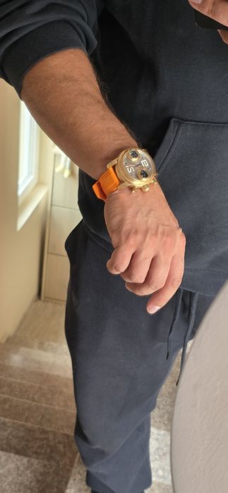 Graham 46mm 18k rose Gold