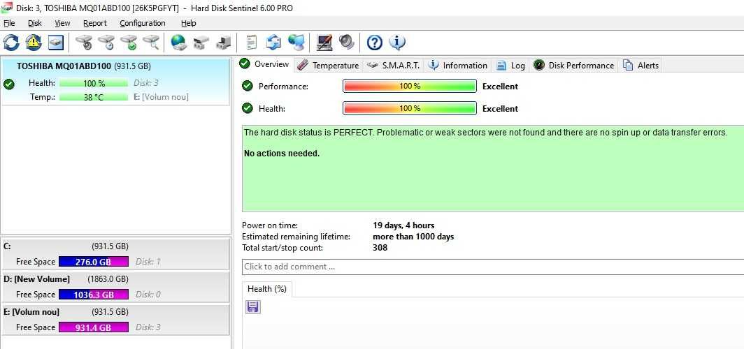 Hard disk laptop Toshiba MQ01ABD100 2,5'' 1TB SATA2 5400RPM 8MB -