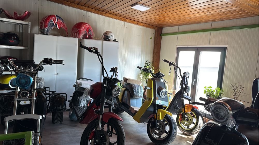 Scutere electrice noi cu garantie