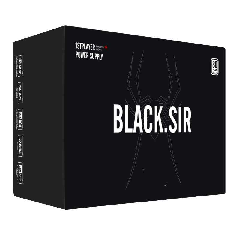 [НОВЫЙ] Блок питания 1st Player - BLACK SIR PS-600BS（SR-600W）