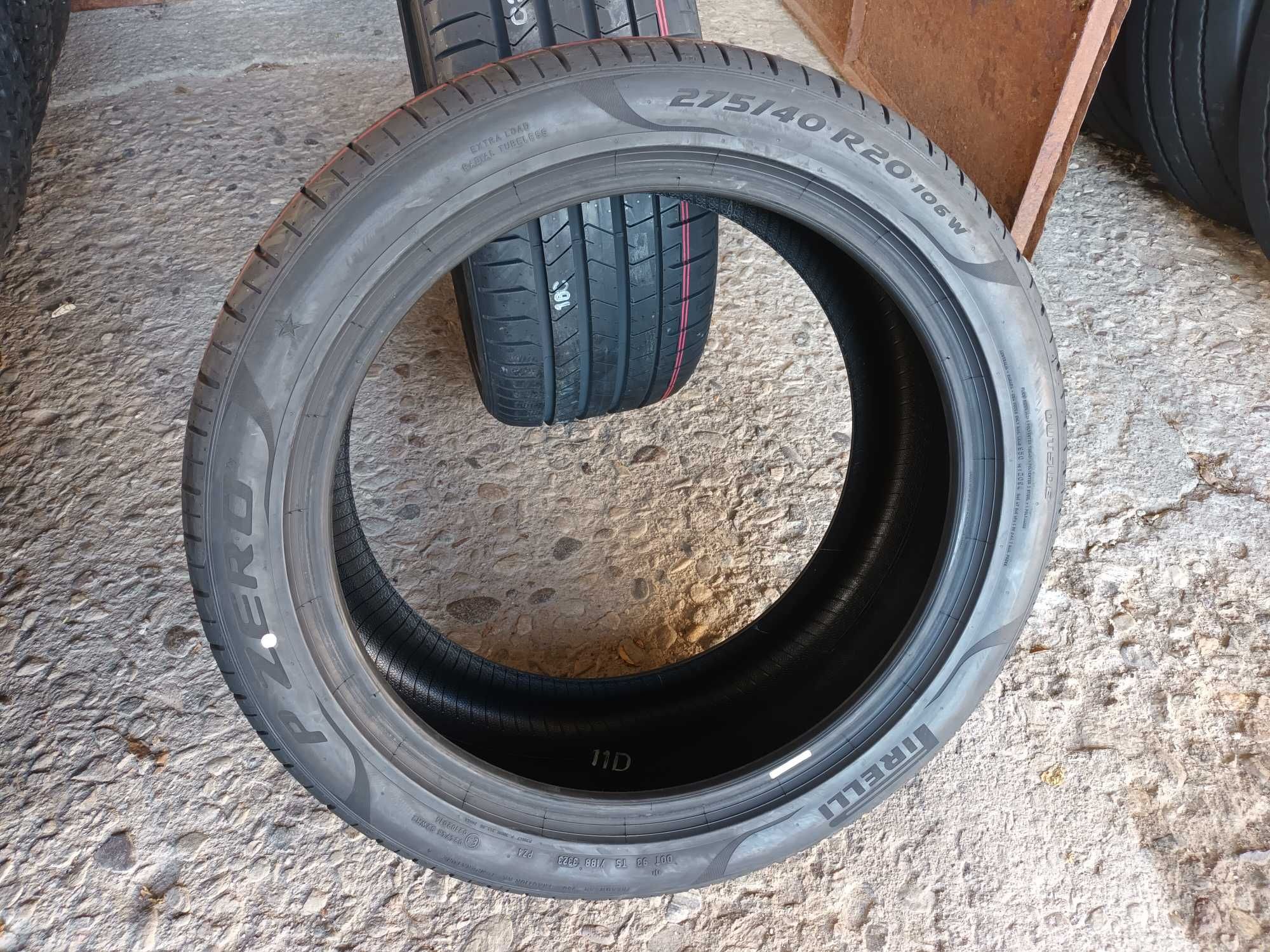 2 Нови летни гуми 275/40 R20 Pirelli P ZERO (*) 106W XL