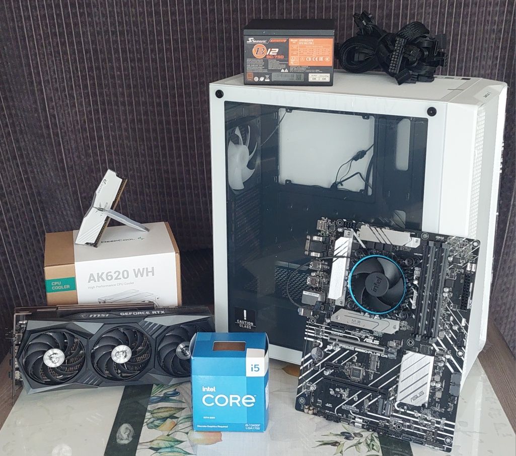 Геймърски компютър с ГАРАНЦИЯ – i5 13400F / RTX 3060 Ti / 16GB RAM