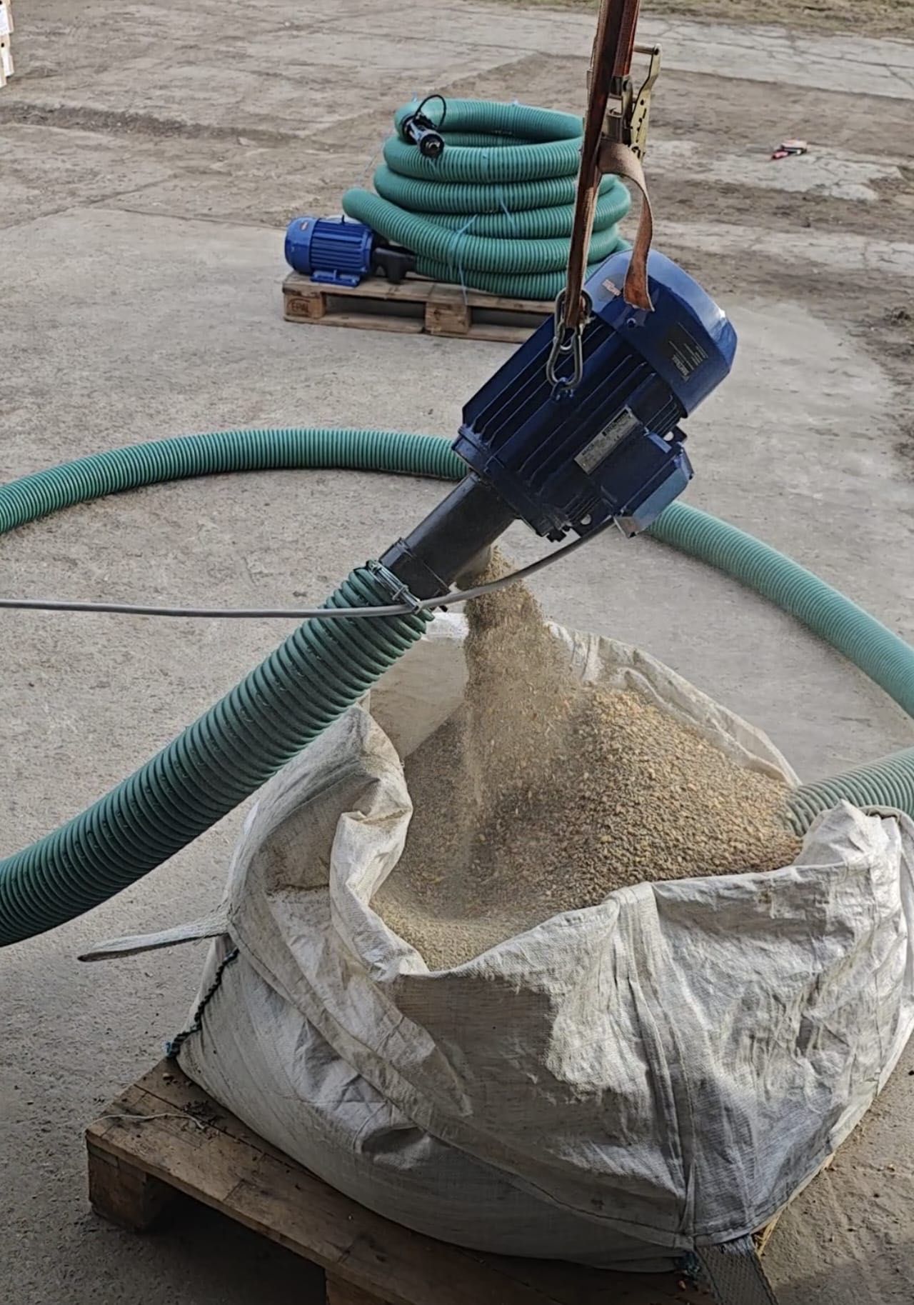 Snec flexibil transport cereale porumb orz grau srot mazare floare
