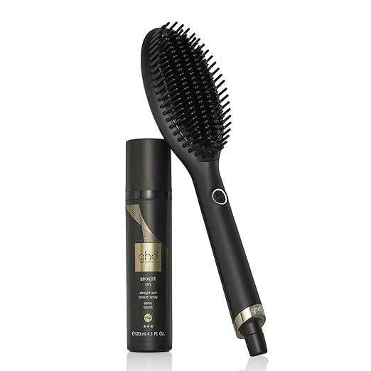 Професионална електрическа четка за изправяне на коса GHD Glide черна