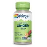 Корень имбиря  100 веган капсул  Solaray, Ginger