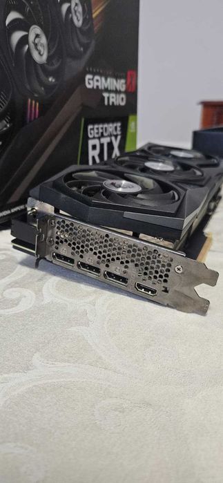 RTX 3070 MSI GAMING X TRIO 8GB GDDR6 Ambalaj original+accesori