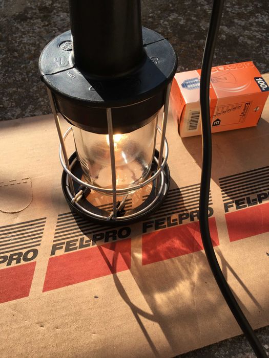 немска работна лампа 100W