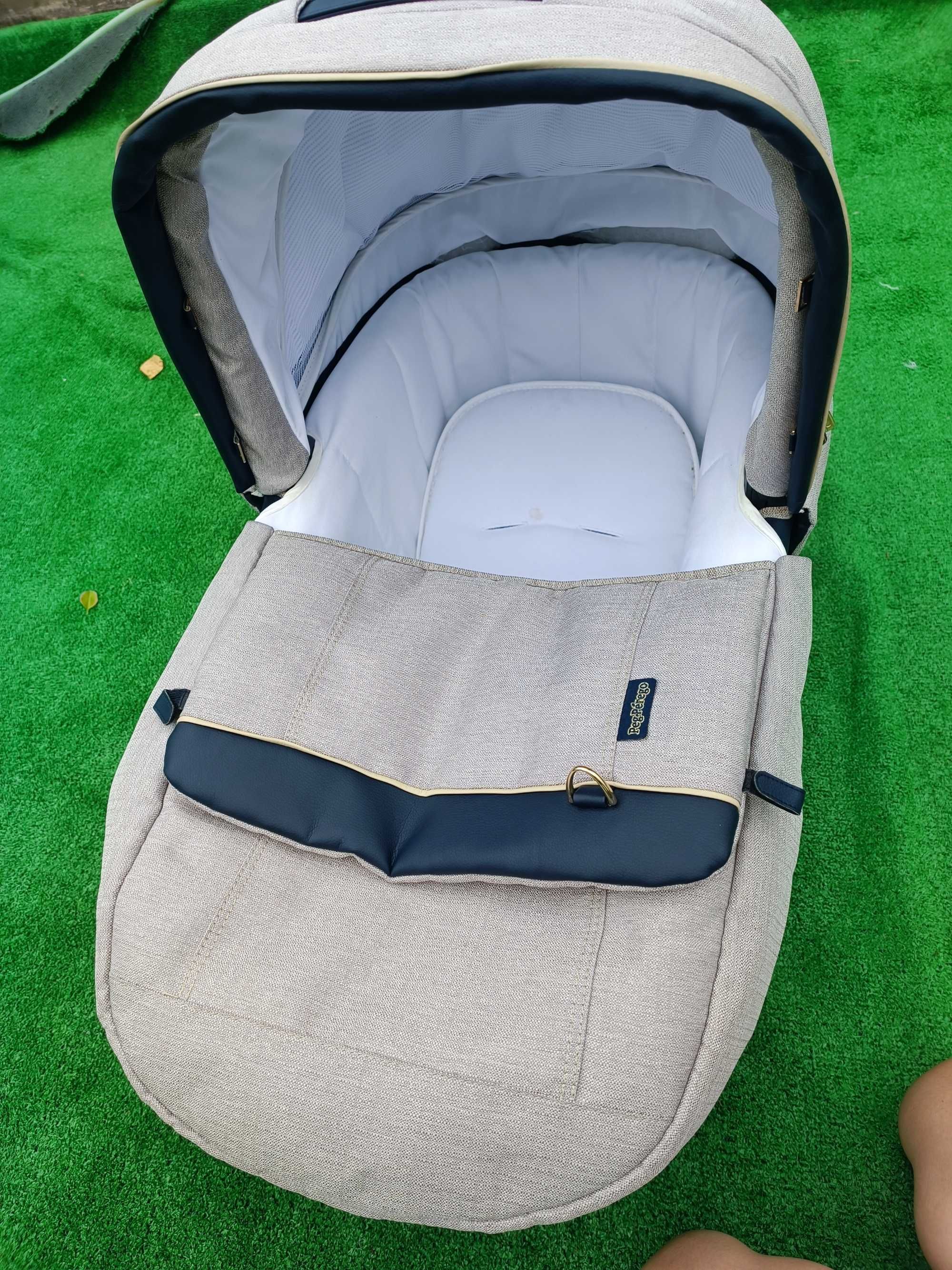 Бебешка количка 3в1 Peg Perego BOOK PLUS Modular Elite Luxe Beige 2017