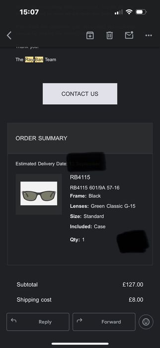 Слънчеви очила Ray-Ban RB4115,Predator Поляризирани/Polarised Оригинал