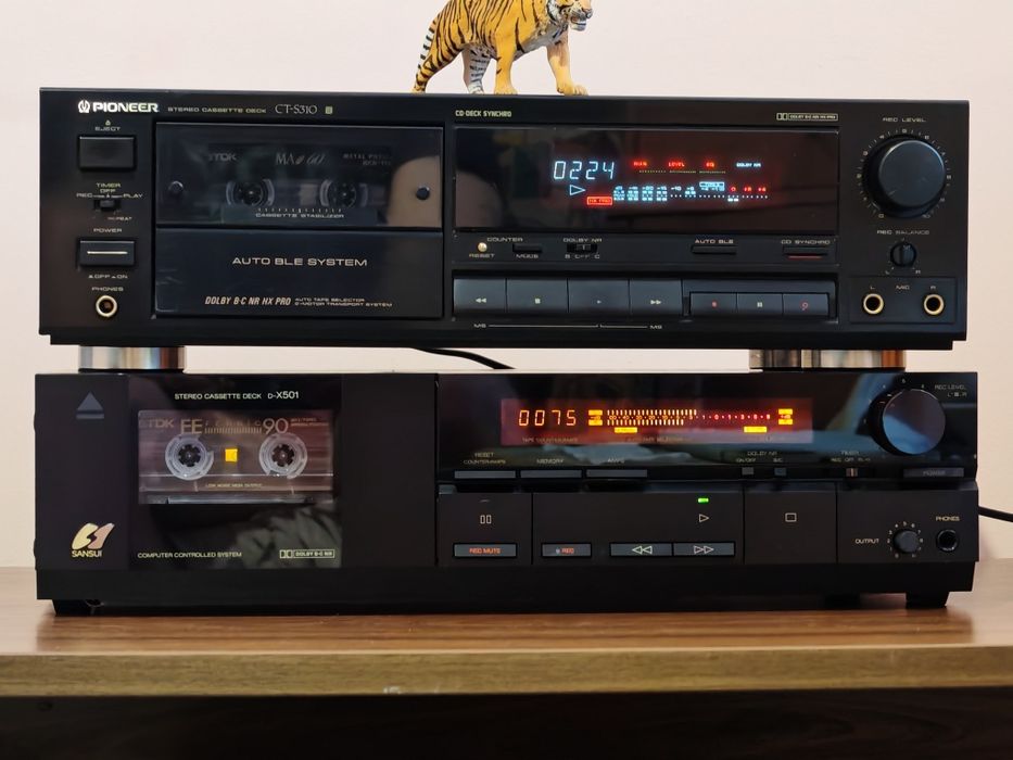 Sansui D-X501. Deck de de calibru. Sunet de vis. Preț fix !