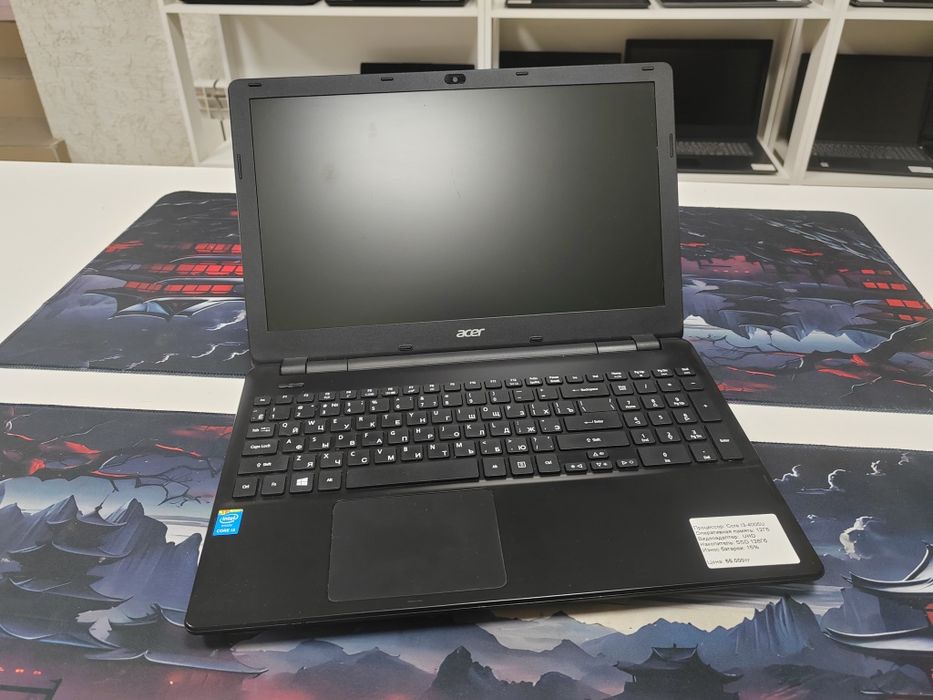 Ноутбук Aser Core i3-4005U/ 12гб/ ССД 128/ UHD