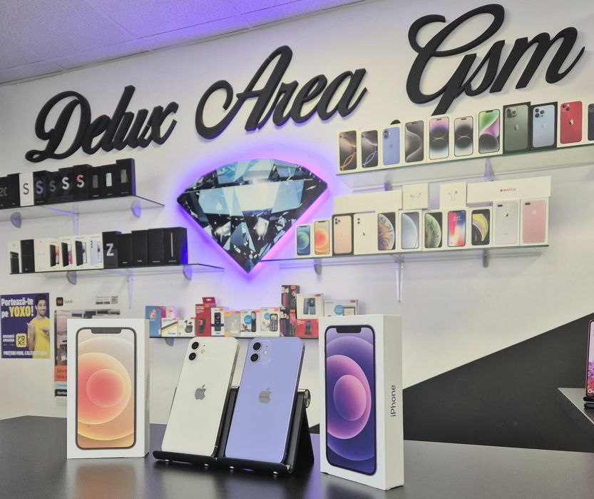 Iphone 12 / White/Purple / 64/128 GB / DeluxGSM