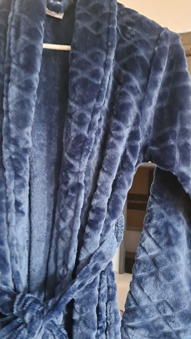 Halat fleece albastru mărime universală