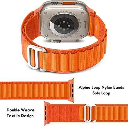 Каишка tech protect nylon pro за apple watch ultra/ ultra 2 orange