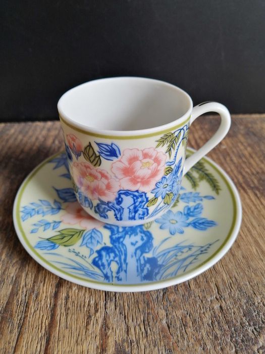Set fin de ceai și cafea din porțelan japonez din anii '70
