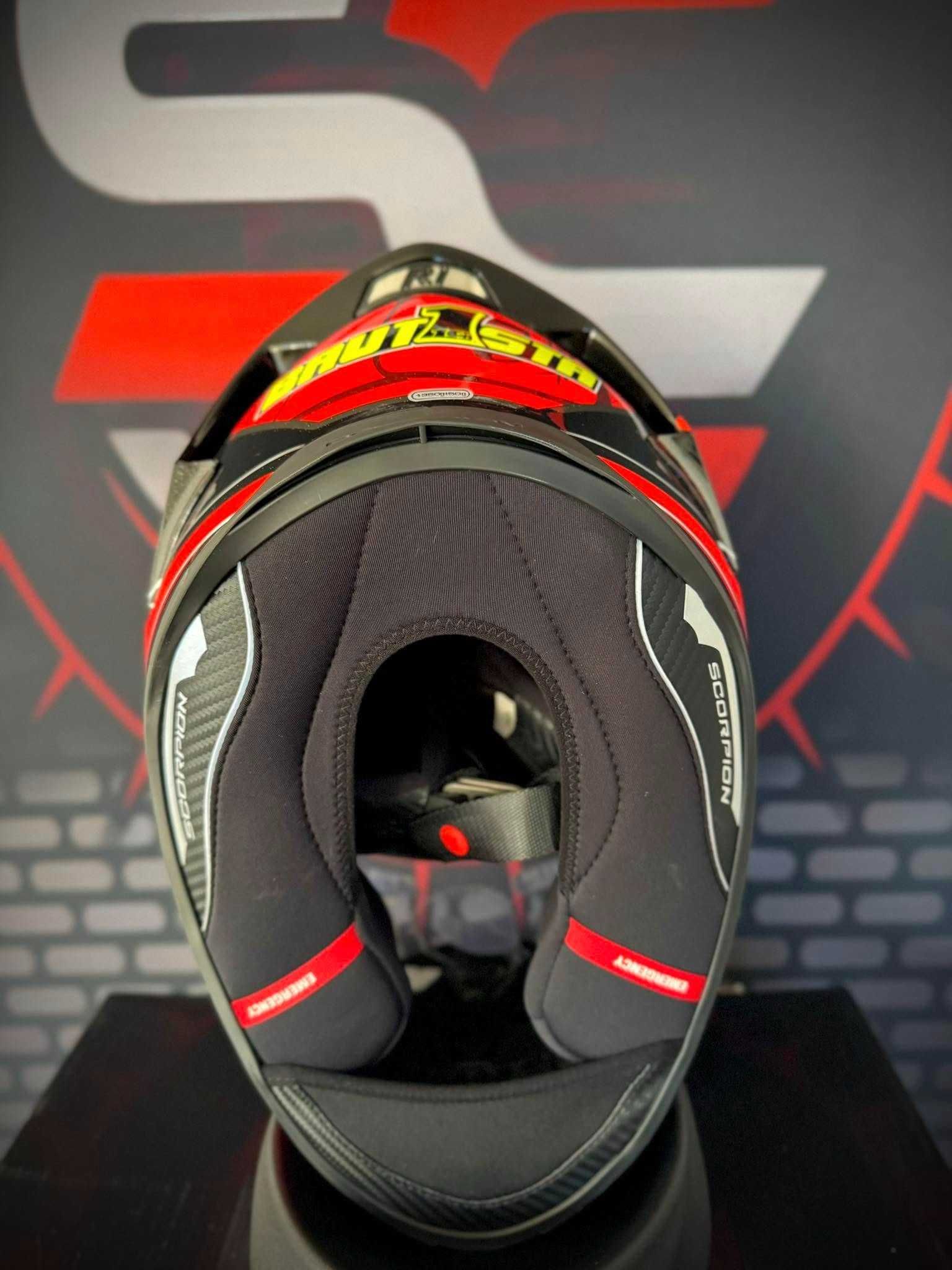 НОВА Каска Scorpion Exo-R1 Evo Air Alvaro Размер S