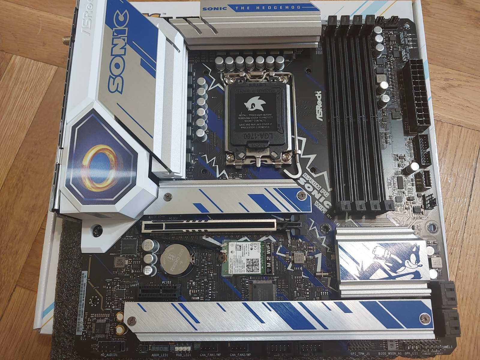 Intel Coire i5 13400F + AsRock B760M PG SONIC Wi-Fi DDR5 - НОВИ