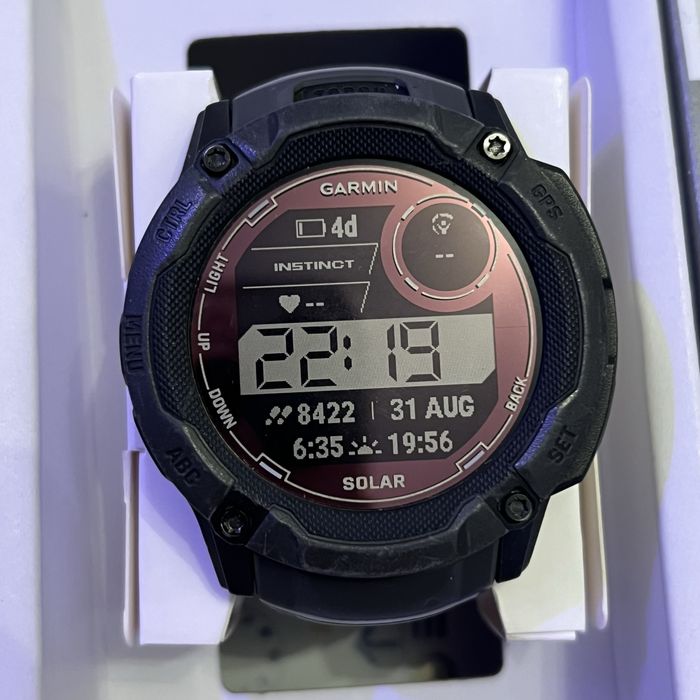 Ceas Garmin Instinct 2X Solar negru Graphite 50 mm