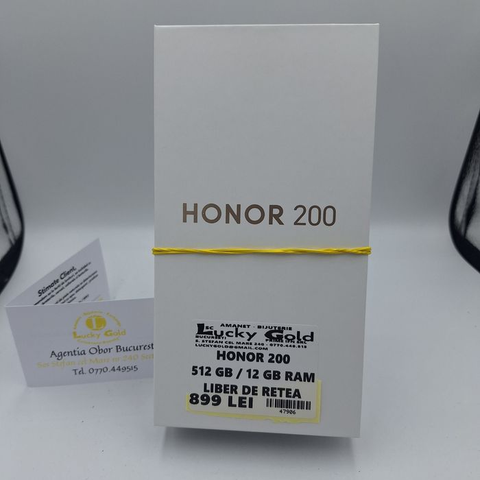 Honor 200 512 GB 12 GB RAM fullbox factura  garanție #47906