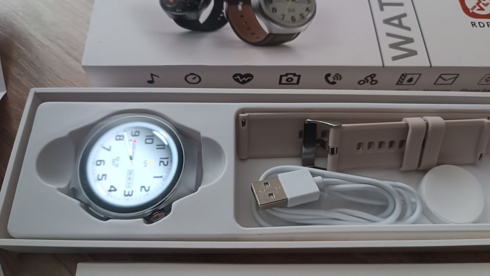 New Smart watch  нов Смарт Часовник  мери кръвна захар глюкоза темпера