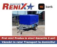 Faro Pondus 205/112 Remorca Faro Pondus 750kg, 1 axa cu prelata 205/112/30