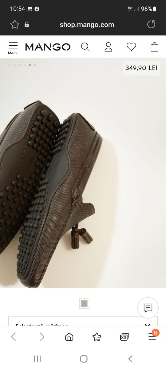 Mocasini barbati 43,44 Mango