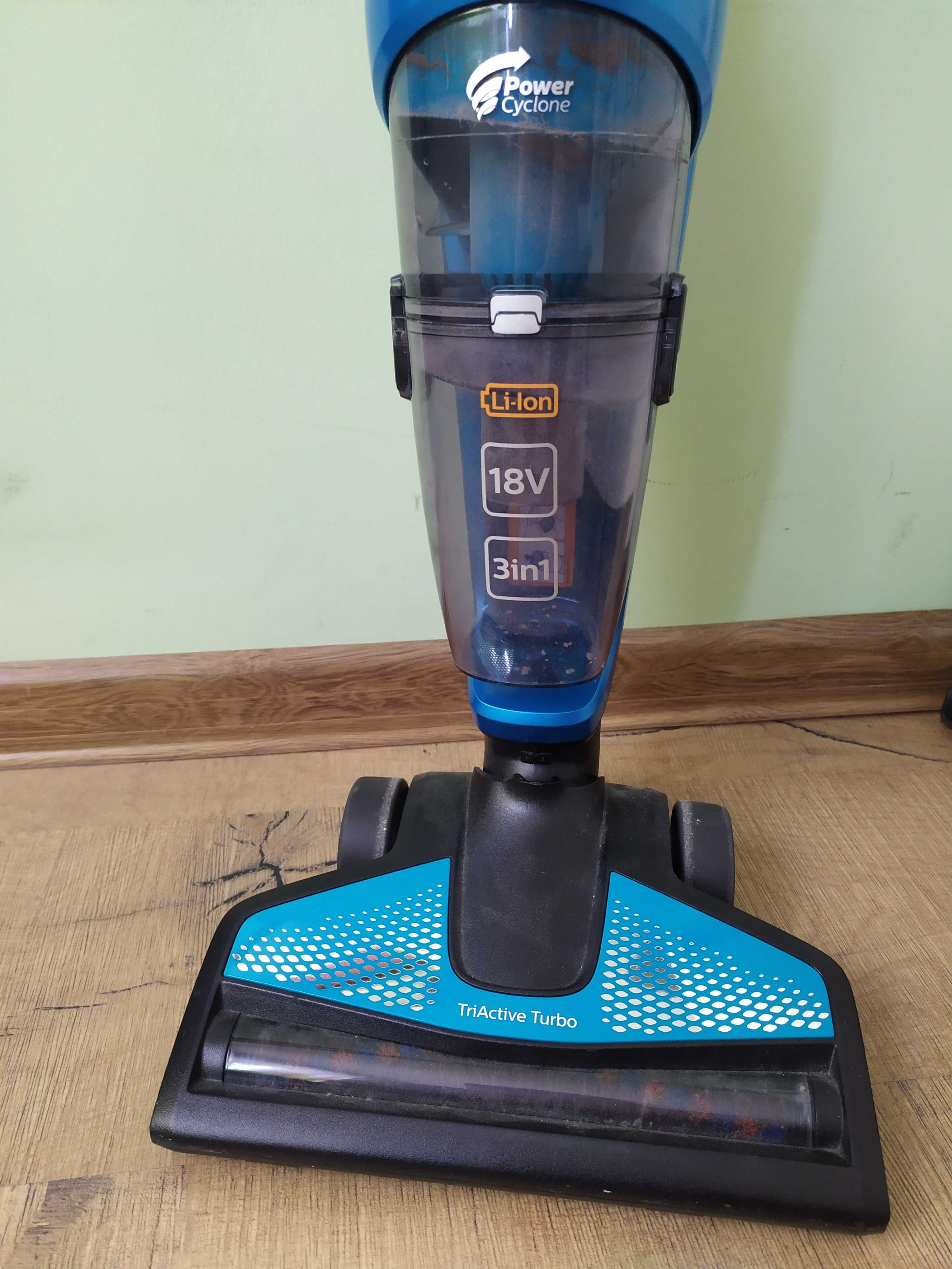 Вертикална прахосмукачка и моп PHILIPS PowerPro Aqua 3 in 1