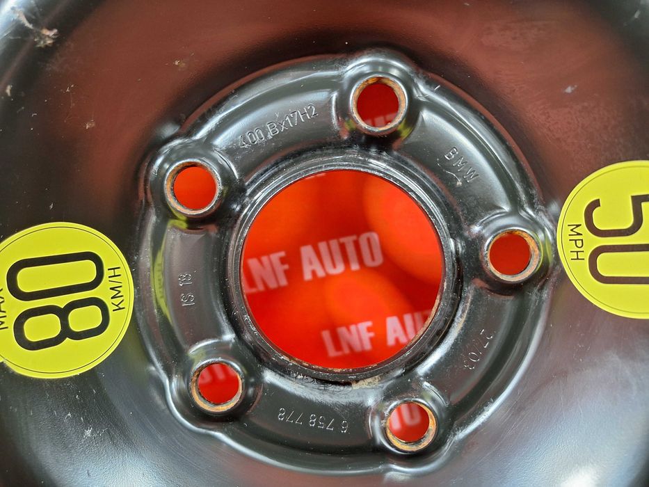 Roata Rezerva SLIM 5x120 17'' OEM BMW Seria 1 3 4 5 X1 X3 135/80/17