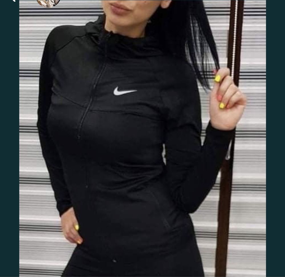 Дамско горнище nike black