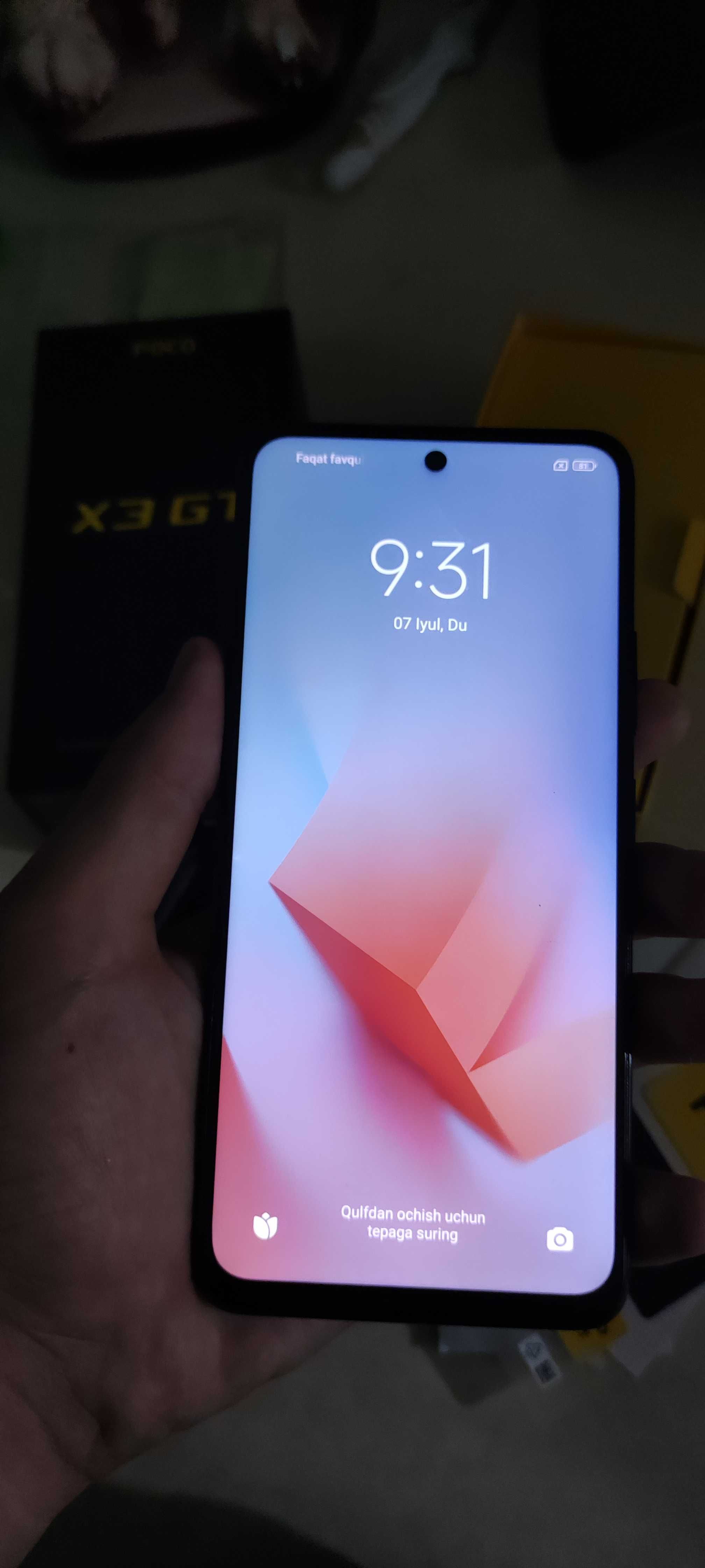 POCO X3 GT 8+8/256GB Telefonga javob
