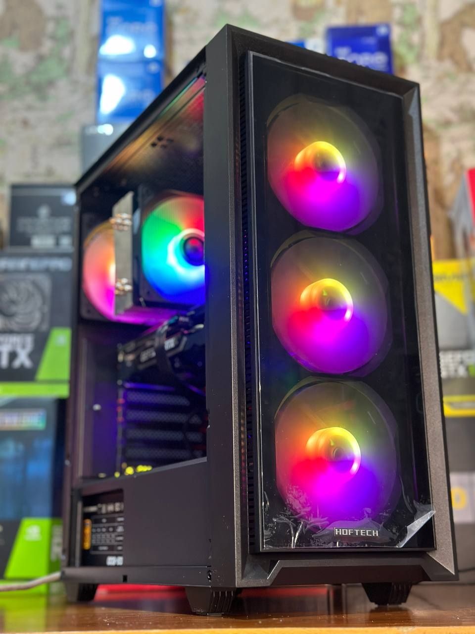Продается Игровой пк + Монитор pixel 27 200hz