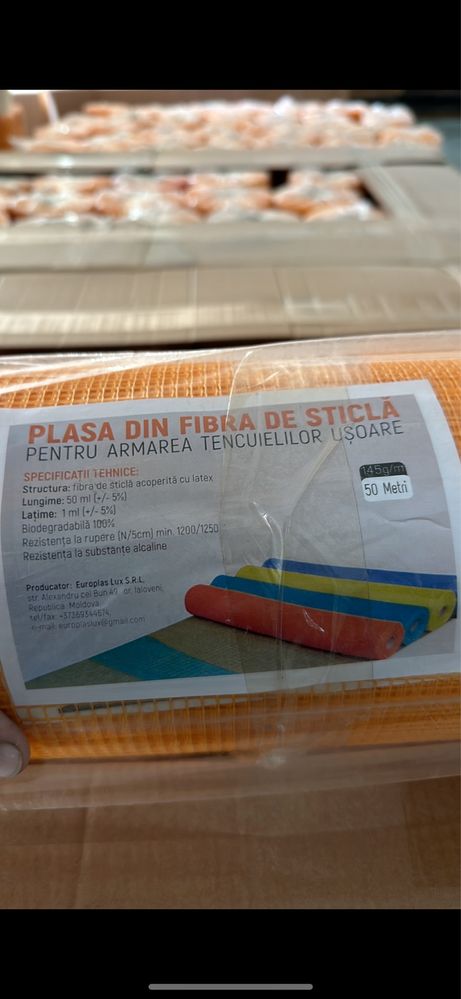 Plasa fibra sticla 145gr/m