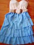 Rochie albastra eleganta