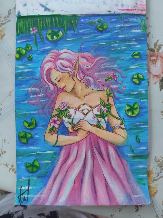 Картина с елф размер А5