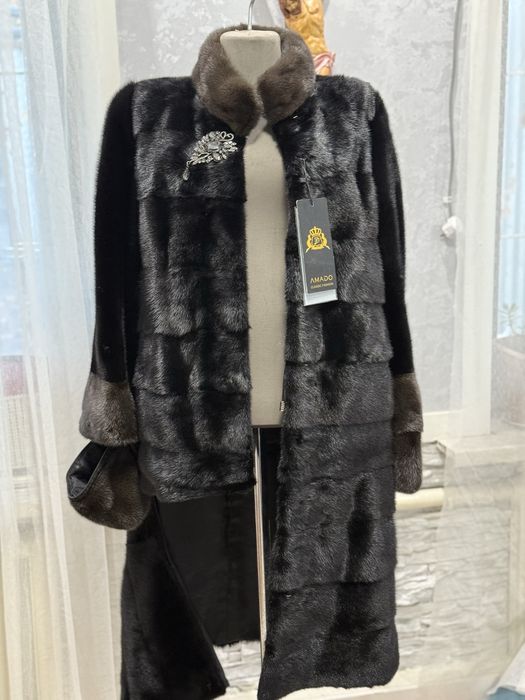 Новая норковая шуба  Турция  52 size