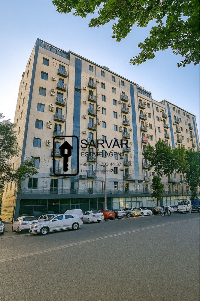 2-комнатная квартира, новостройка, кирпич, Буюк Ипак Йули, 5/9, 74 м²