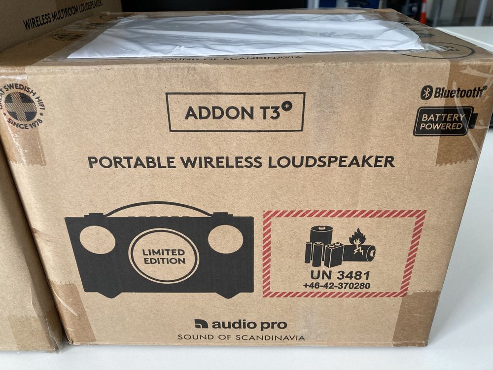 Audio Pro Addon T3+ Peter Eugen sigilata limited edition Bluetooth Spe