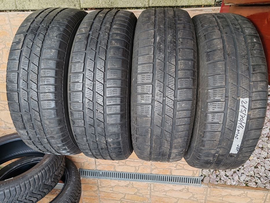 Vând cauciucuri 215/70/16 M+S set complet imp Germania