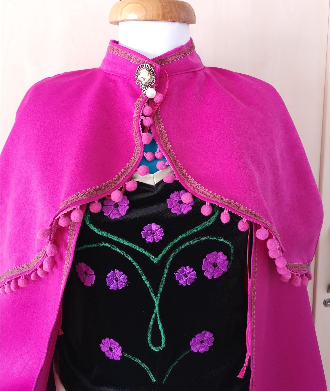 Anna Elsa Frozen rochie costum animatori fantezie  made în România