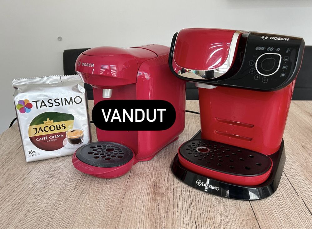 Aparate de cafea pentru capsule Tassimo/Cafissimo/Nespresso/Dolce Gust