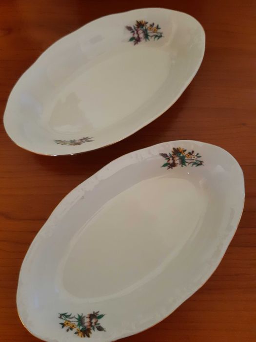 Български Порцелан 80те: Кана и Чинии