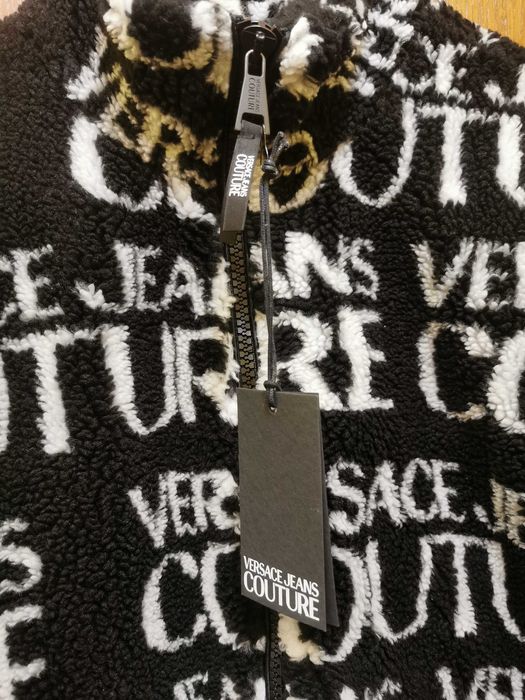 Versace jeans couture teddy bear jacket