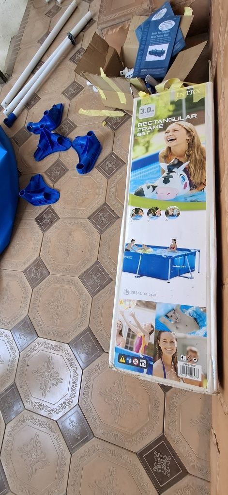 Basseyn   3×2 Ideal  Intex Srochna 1 marta ishlatildi