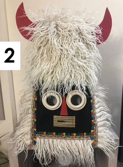 Кукерска маска кукери кукерски костюм. kukerska maska