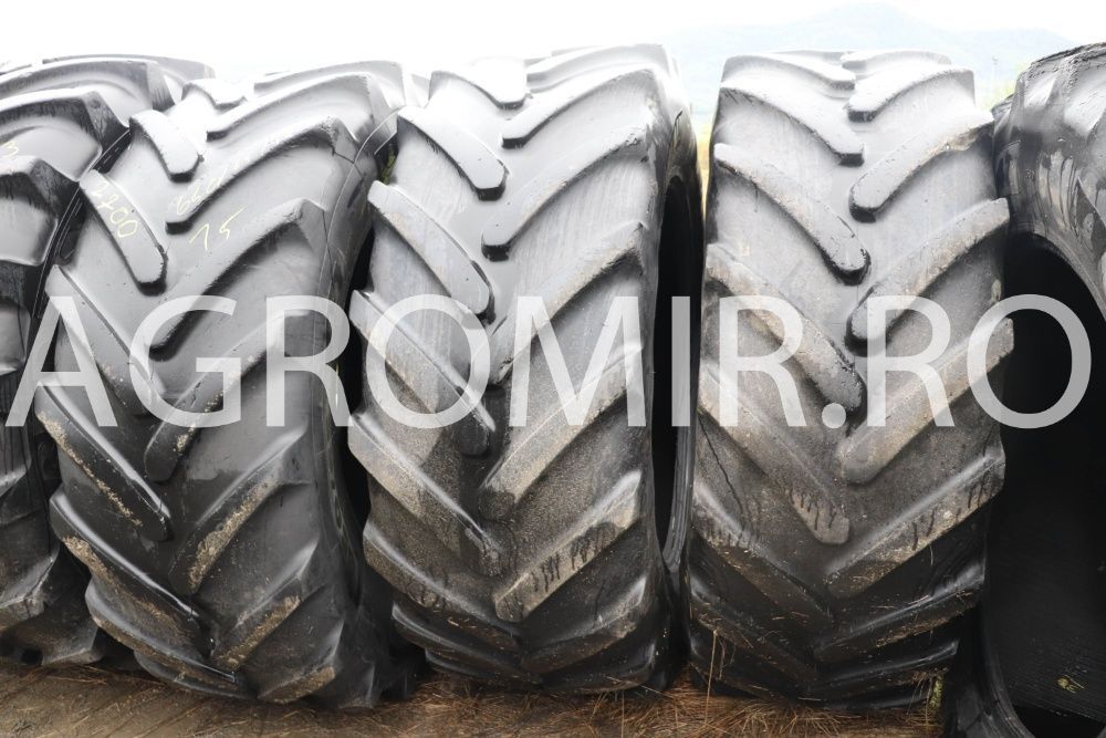 650/65R42 Anvelope pereche cauciucuri agricole second hand cu TVA